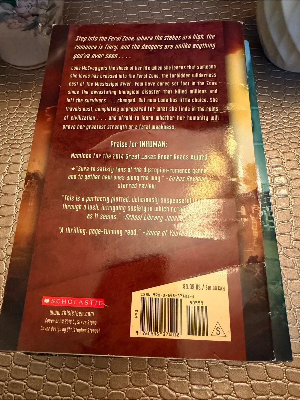 Kat Falls 3-Book Scholastic Sci-Fi Bundle – Dark Life, Inhuman & Undaunted (EUC)